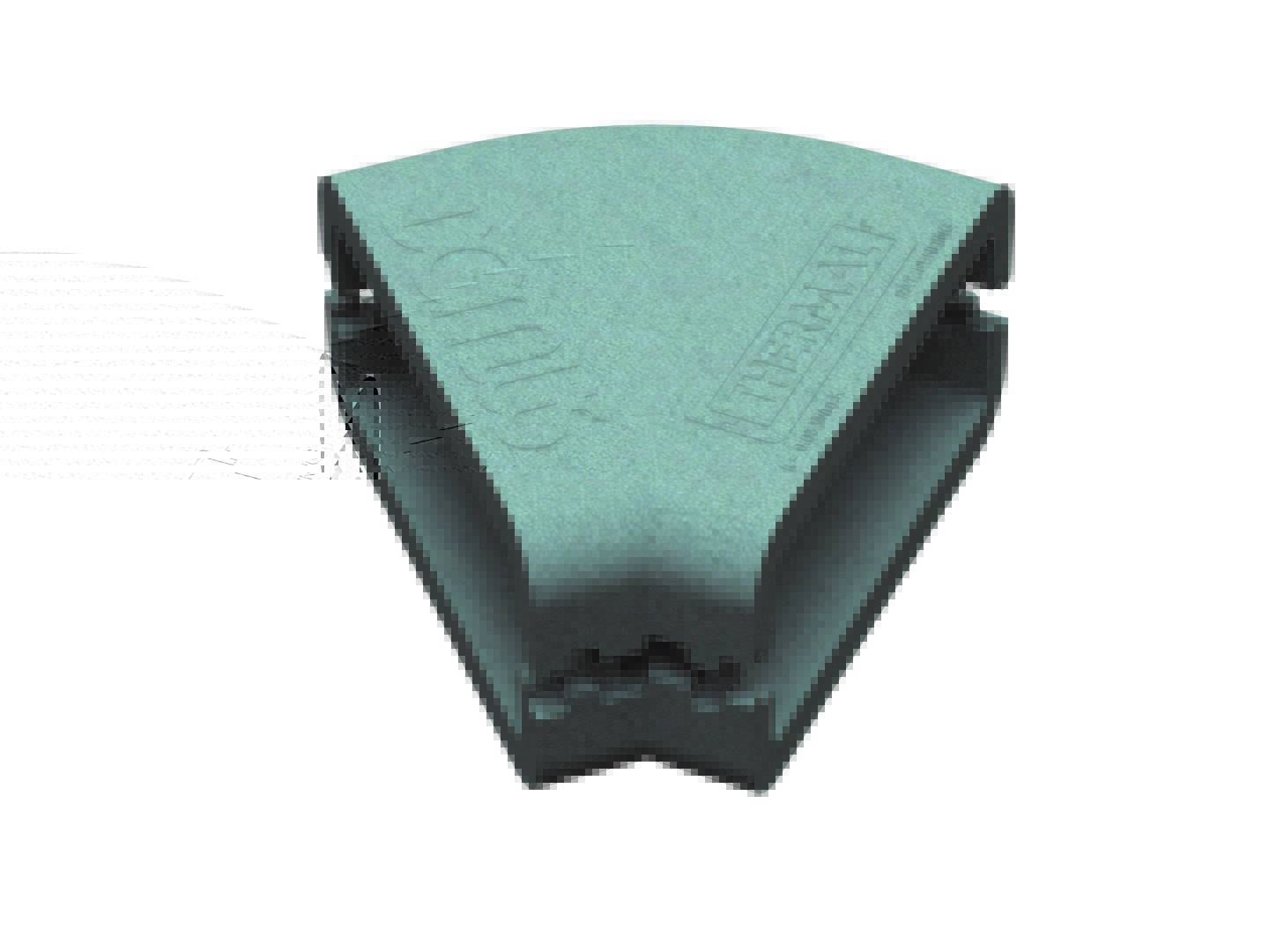 Supertube 204×60 Duct Insulation 45º Horizontal bend