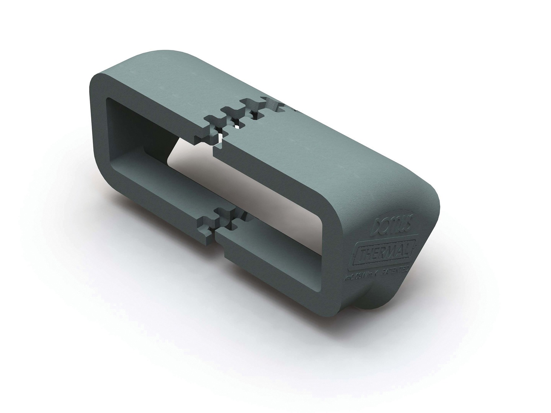 Supertube 204×60 Duct Insulation 45º Vertical Bend