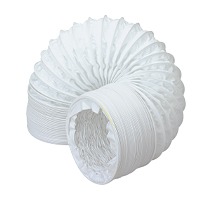 Round PVC Flexible Hose 100mm – 1m