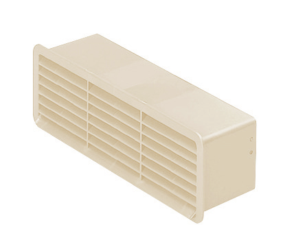 Rigid Duct Outlet Airbrick with Damper 204×60 Cotswold
