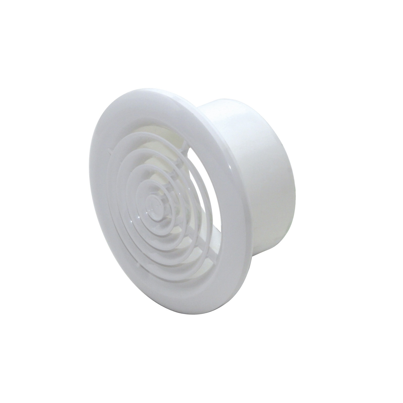 Rigid Duct Diffuser 125mm White