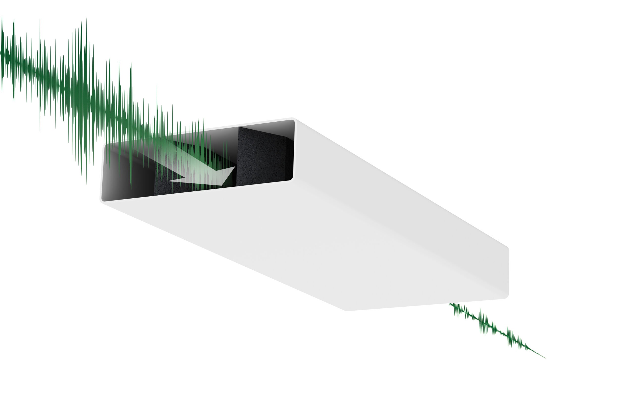 Sound Attenuator 204X60mm