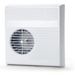 100mm Plug-In Inc. Back Draught shutter & Pull Cord