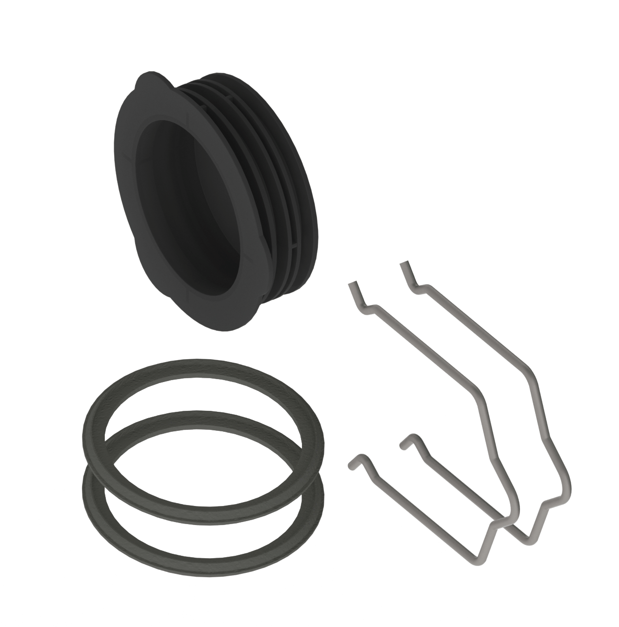 Domus Adapt, Clip, Cap and Seal Kit, Spare Part, 3 Port