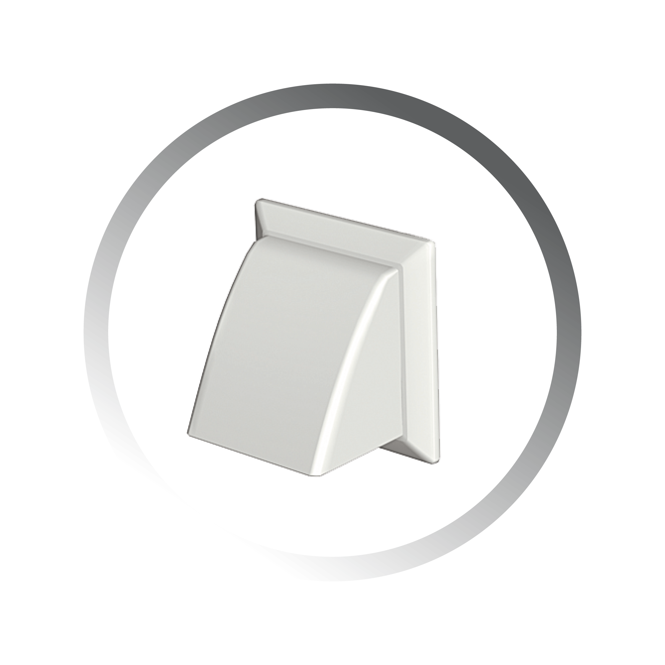 external grille product in grey halo