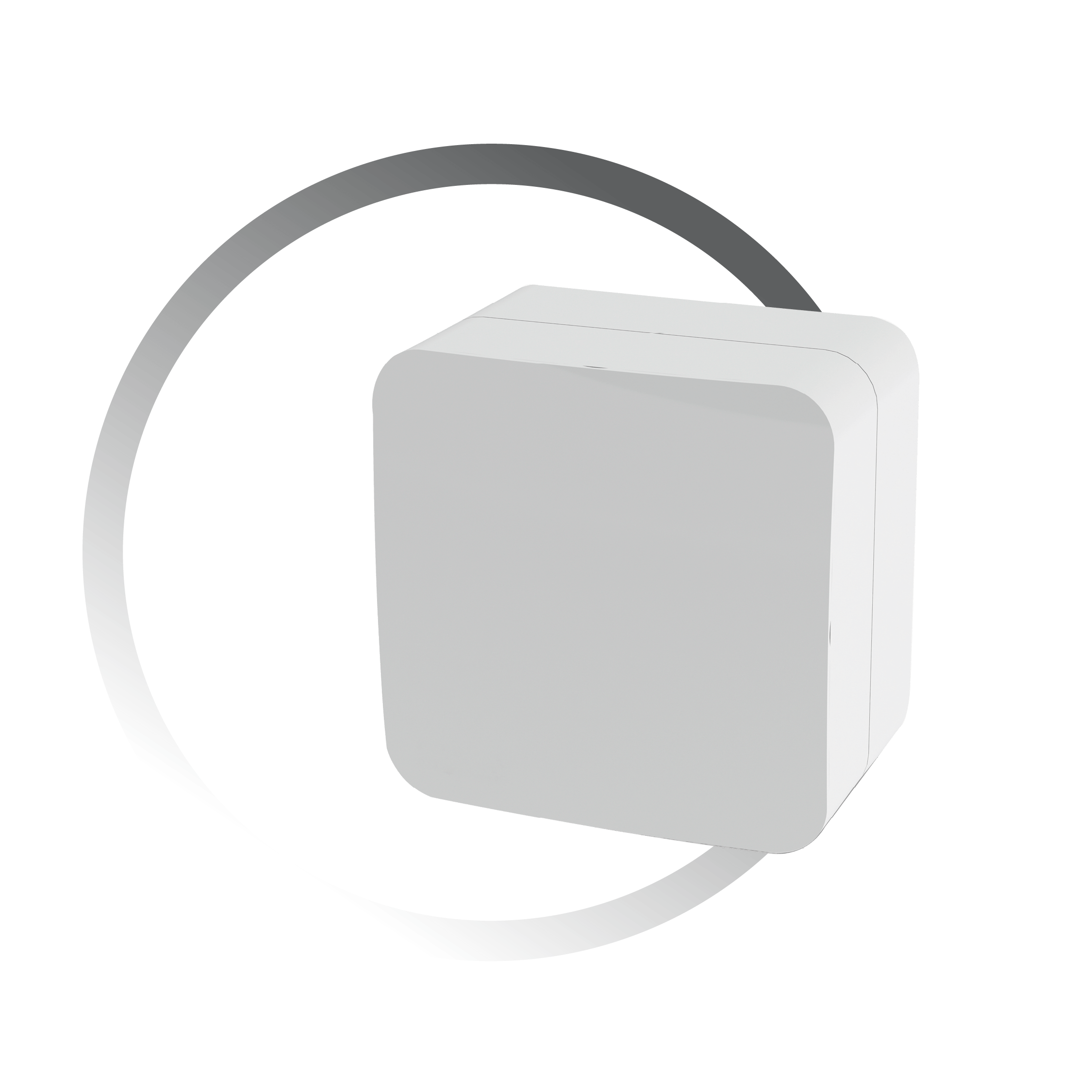 GCF centrifugal product in grey halo